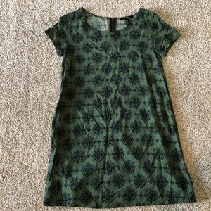 Army green dress